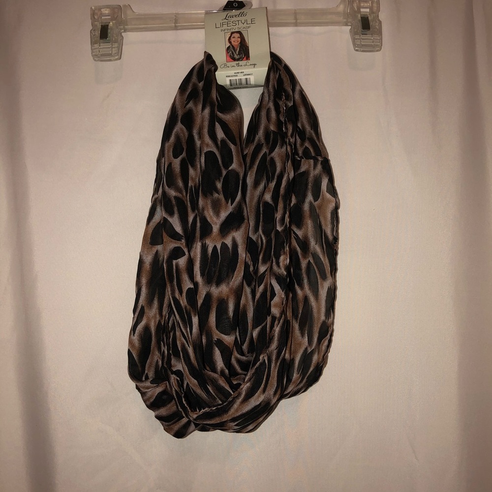 Animal Print Infinity Scarf